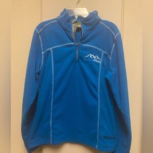 Diamond Supply Co. Blue Fleece Pullover for skiing or casual wear